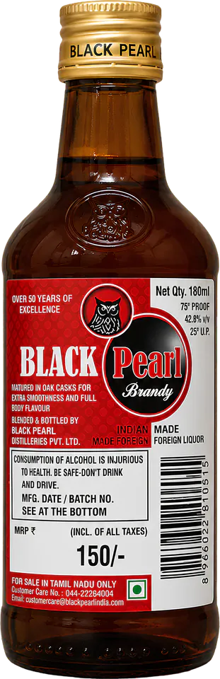 Black Pearl 15.5M bottles